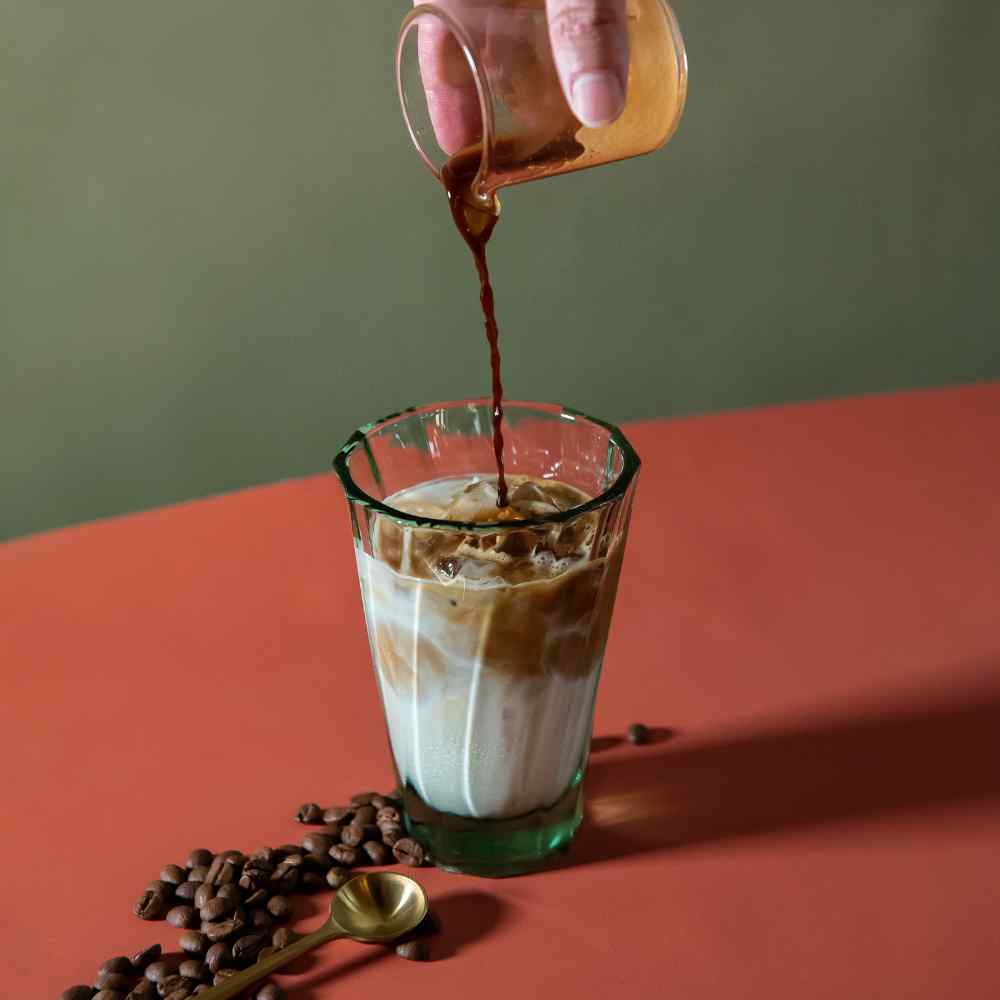 URBAN GLASS - 360ml Twisted Latte Glass