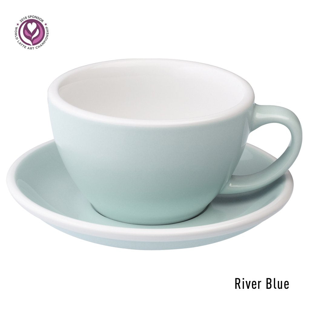 Set 6x EGG 300ml Latte - Taza y Platillo