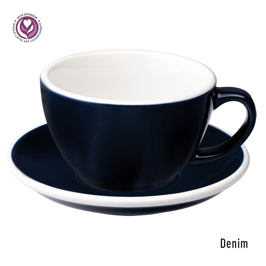 Set 6x EGG 300ml Latte - Taza y Platillo