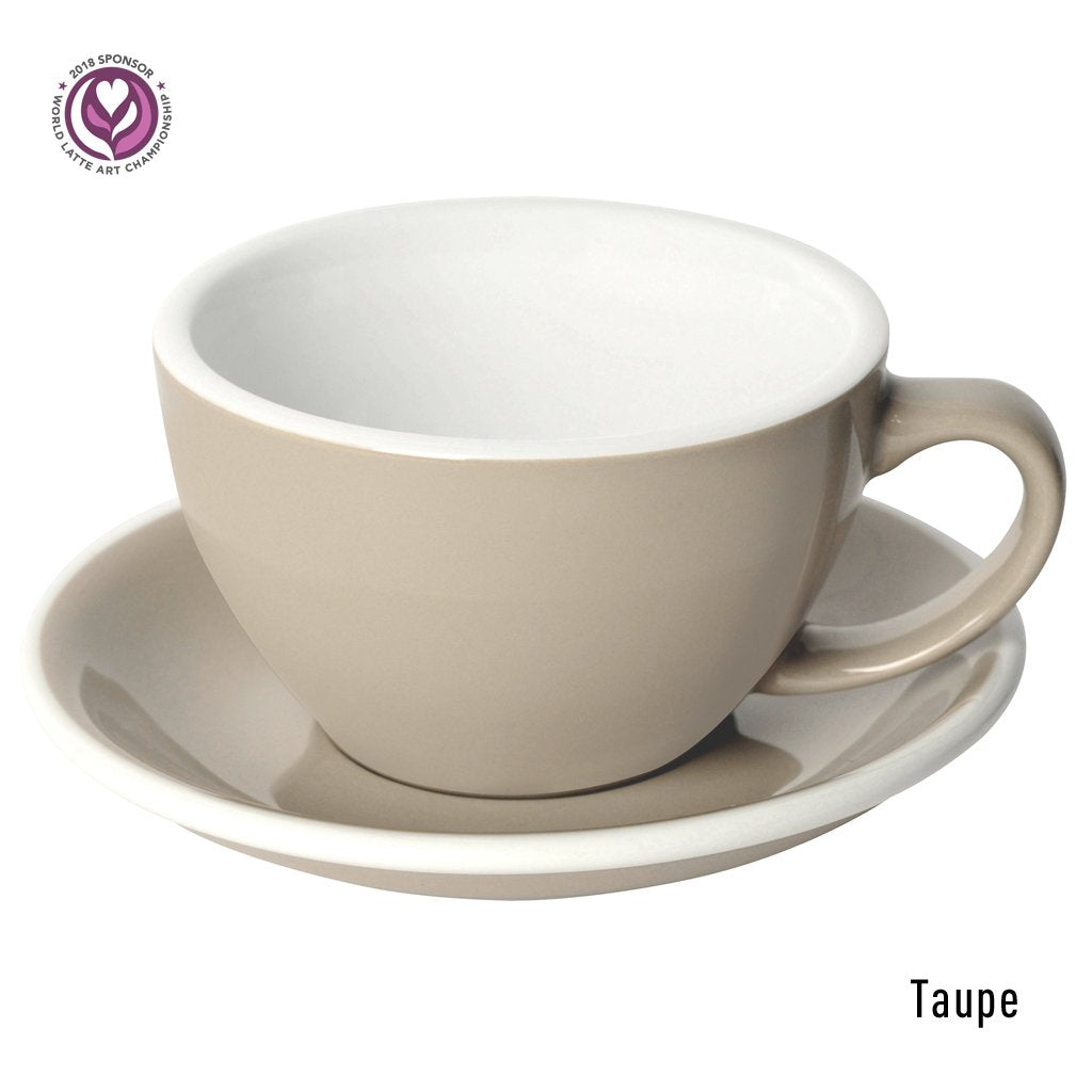 Set 6x EGG 300ml Latte - Taza y Platillo