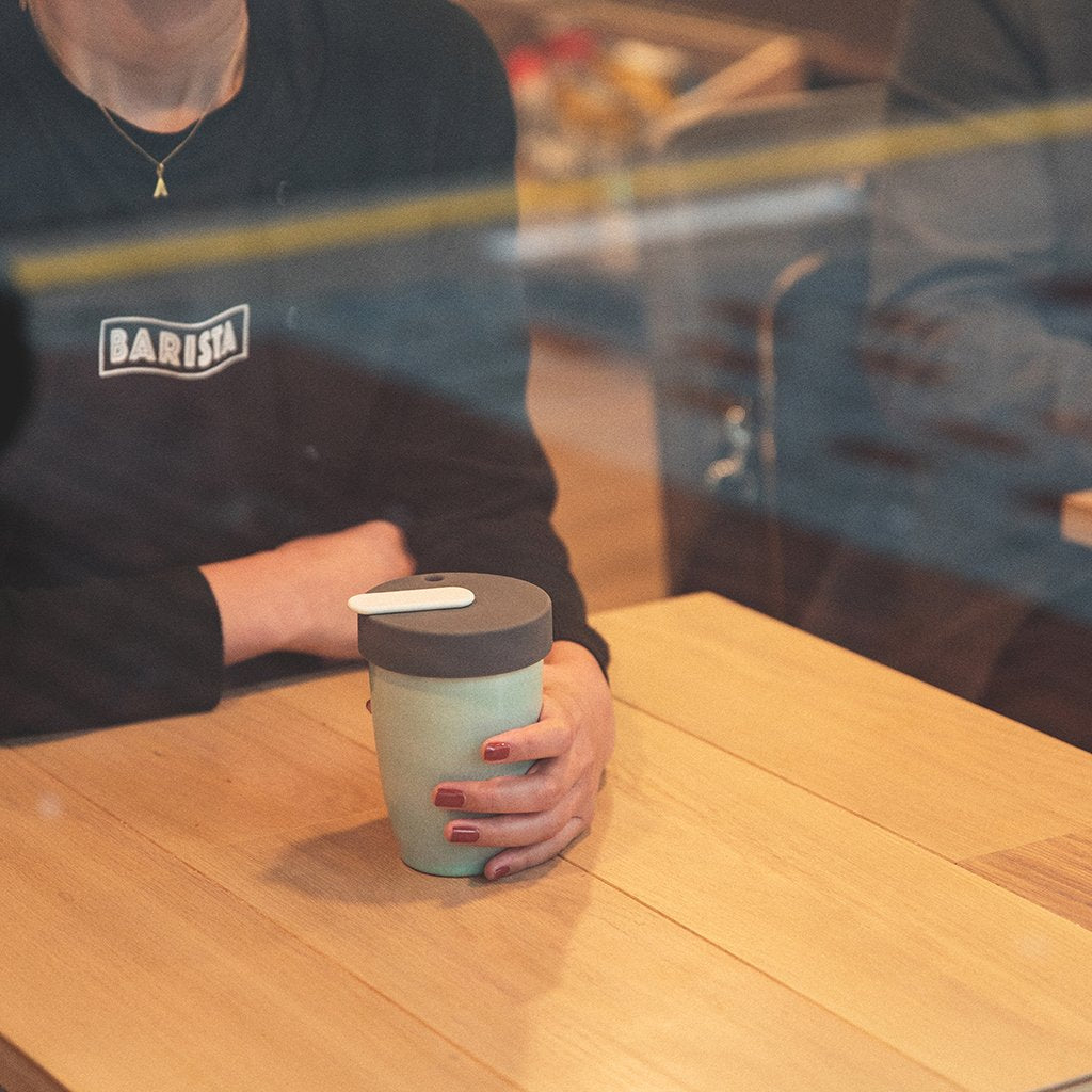 NOMAD - Mug Reutilizable de Doble Pared - 250ml (Transparente)