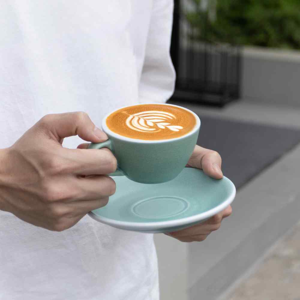 EGG 150ml Flat White - Taza y Platillo (Potter Colours)