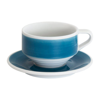 Taza Cappuccino DECO (220ml) y Plato (14cm)