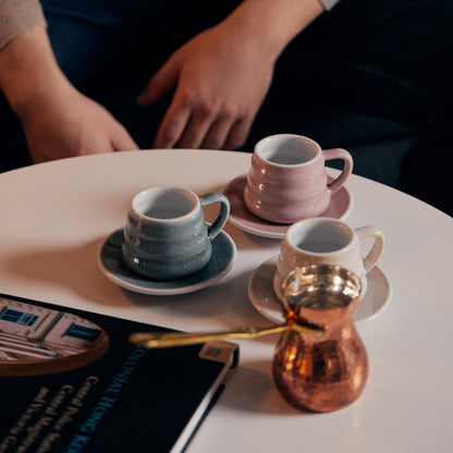 Taza y Plato para Café Ibrik (110ml) – Edición Pierre de Chanterac