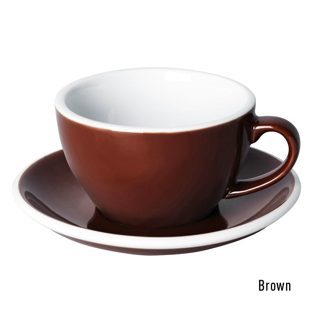 Set 6x EGG 250ml Cappuccino - Taza y Platillo