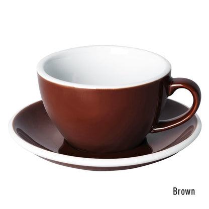 Set 6x EGG 250ml Cappuccino - Taza y Platillo