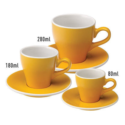 TULIP 280ml Latte - Taza y Platillo