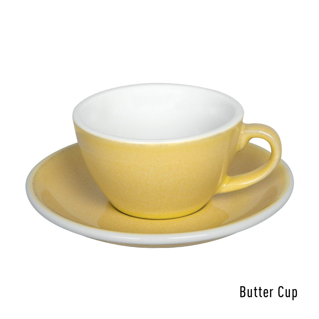 Taza De Café De 150ml, Platillo Con Borde Blanco, De Color Sólido